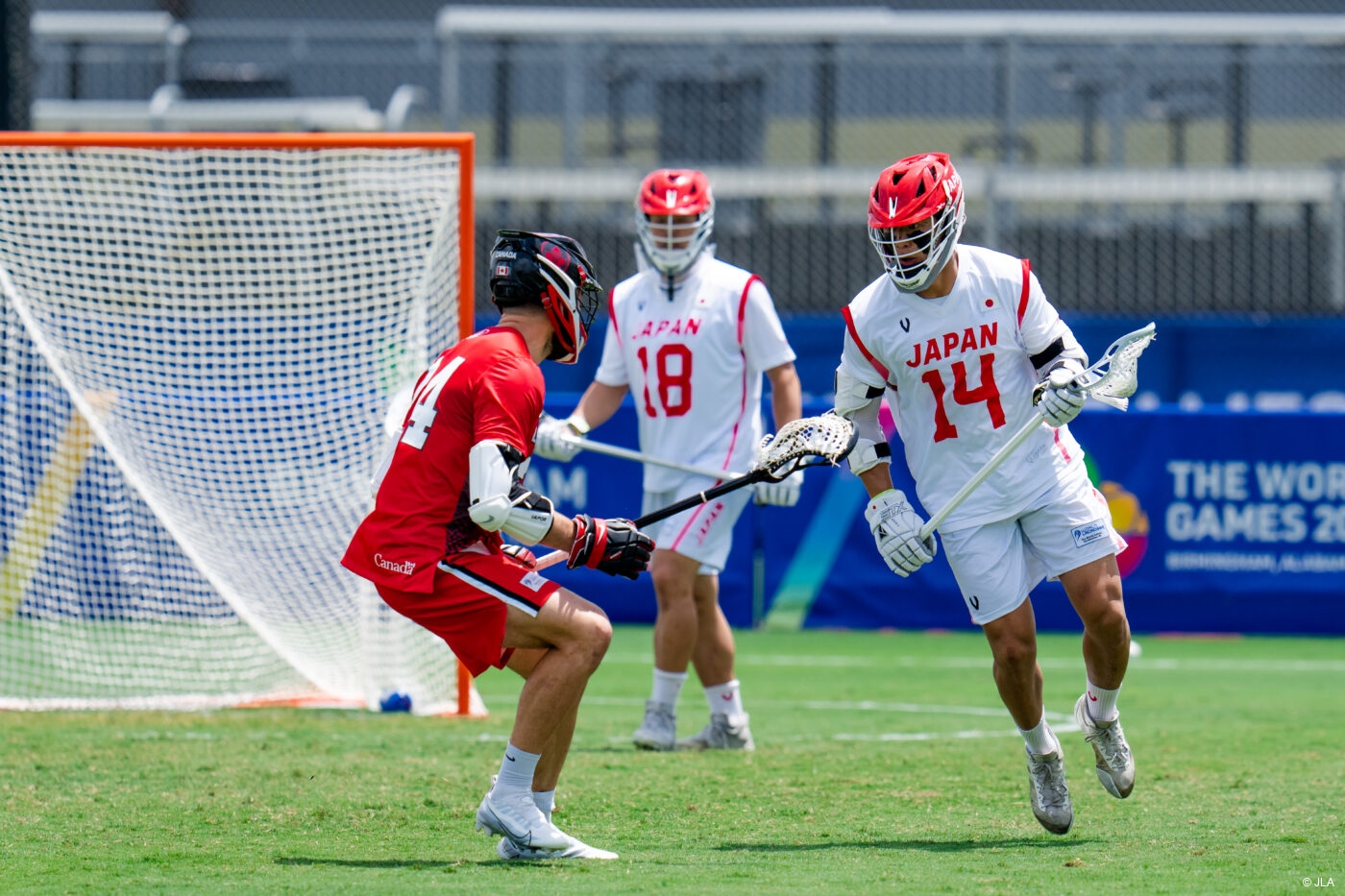 2022TheWorldGamesLacrosseJapanvsCanada3 JLA 公益社団法人日本ラクロス協会